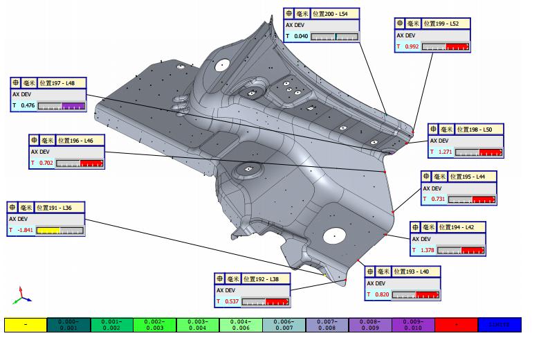 三坐标测量机如何对汽车冲压件进行矢量检测(图2)
