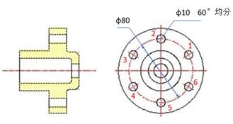 极坐标系在三坐标测量中的应用之法兰盘